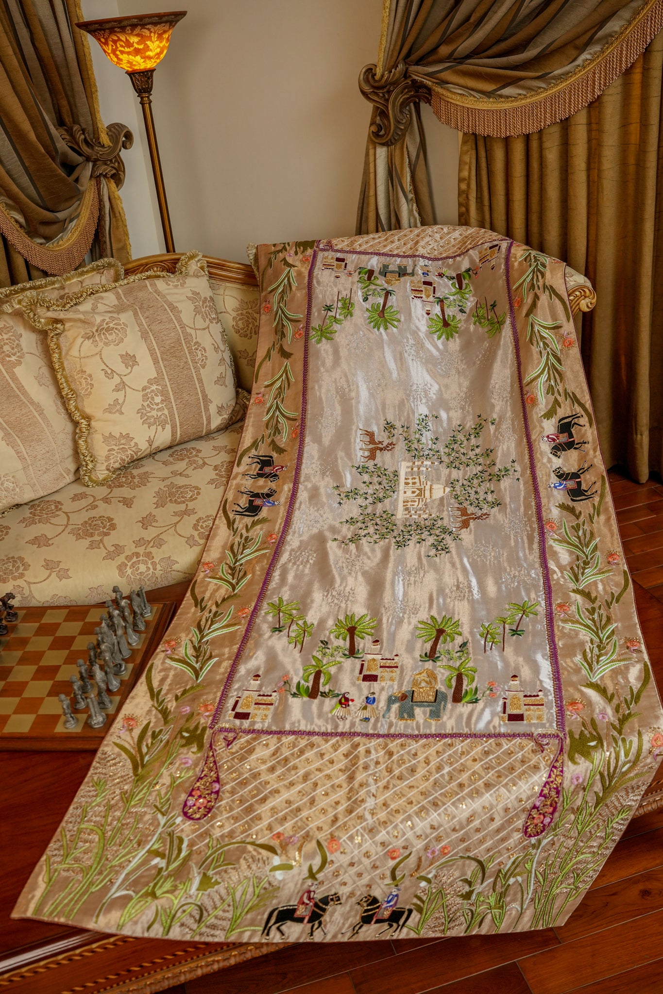 Rim Jim Tissue Shawl