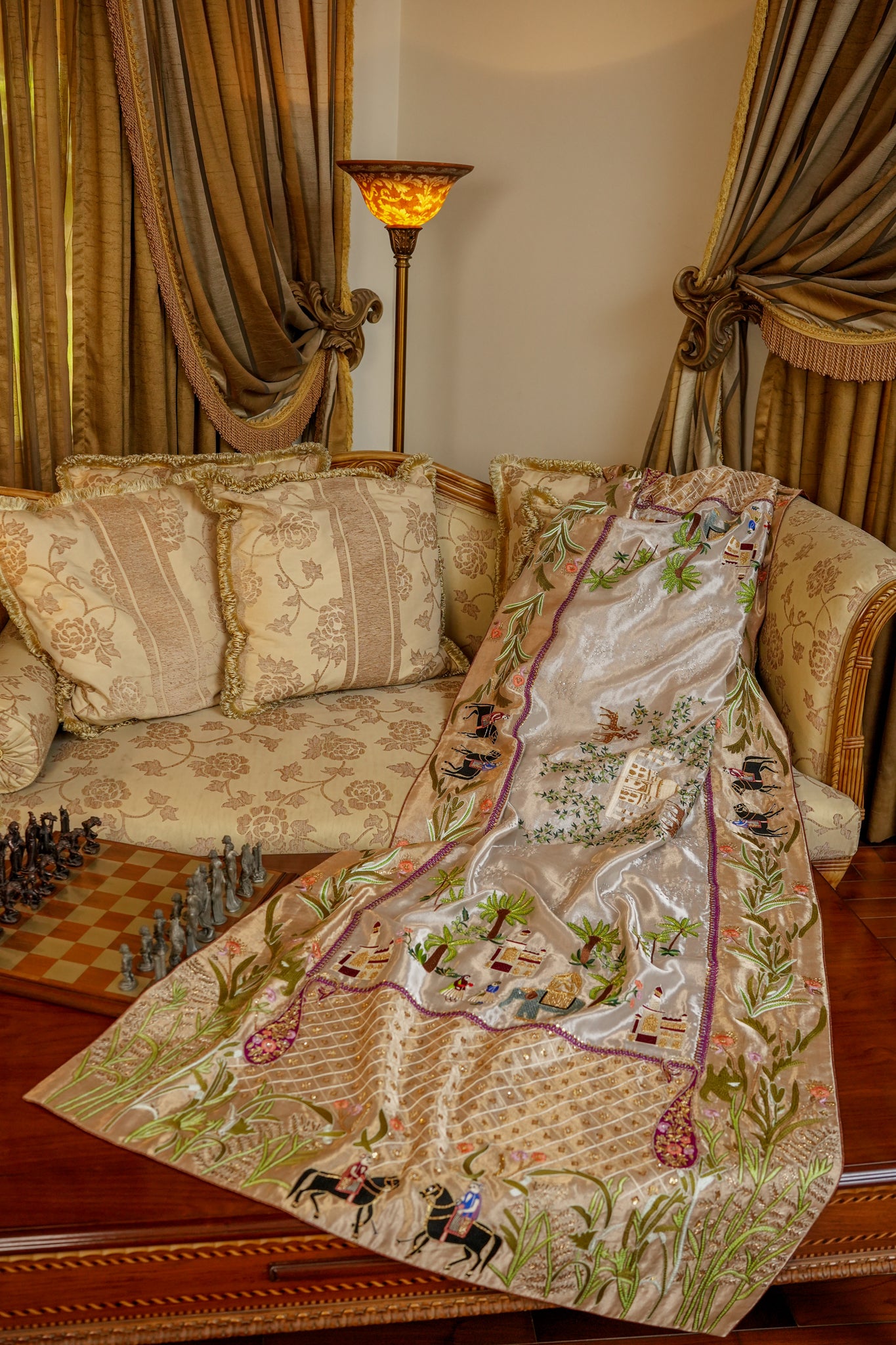 Rim Jim Tissue Shawl