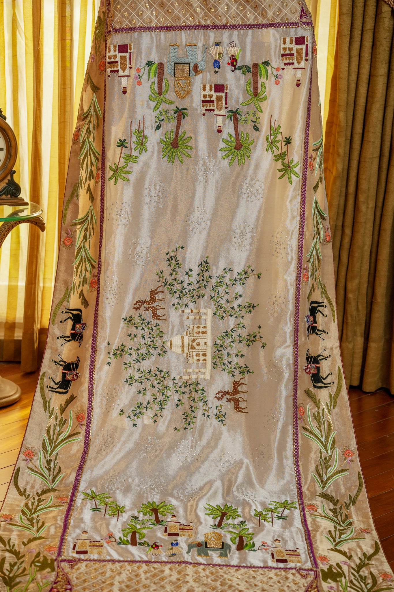 Rim Jim Tissue Shawl